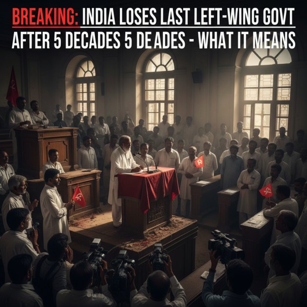 India's Last Left-Wing Government Falls: What This Political Shift Means — Breaking News — Trend Duniya