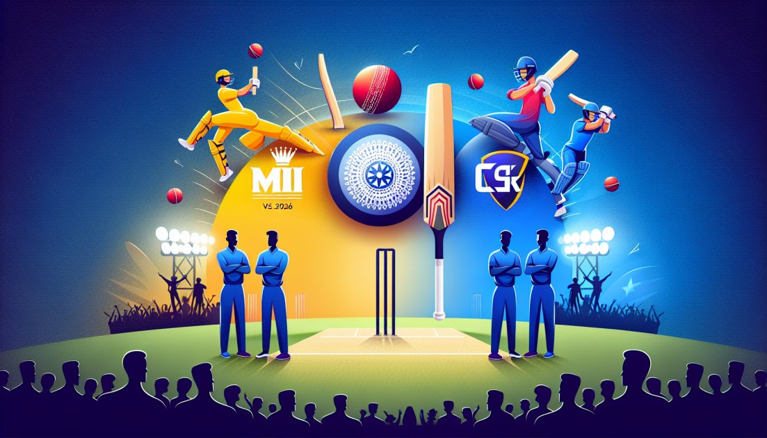 IPL 2026 Today Match Prediction: MI vs CSK Dream11 Team, Playing 11, Pitch Report 31 March