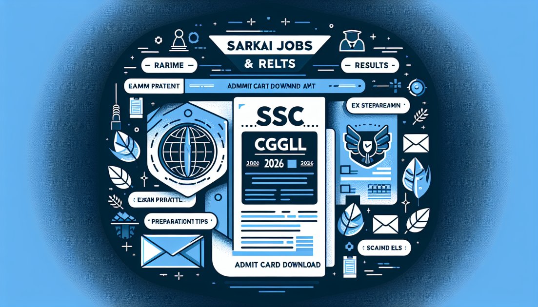 SSC CGL 2026 परीक्षा तिथि घोषित: Tier 1 एडमिट कार्ड डाउनलोड, परीक्षा पैटर्न और तैयारी टिप्स — Sarkari Jobs &amp; Results — Trend Duniya