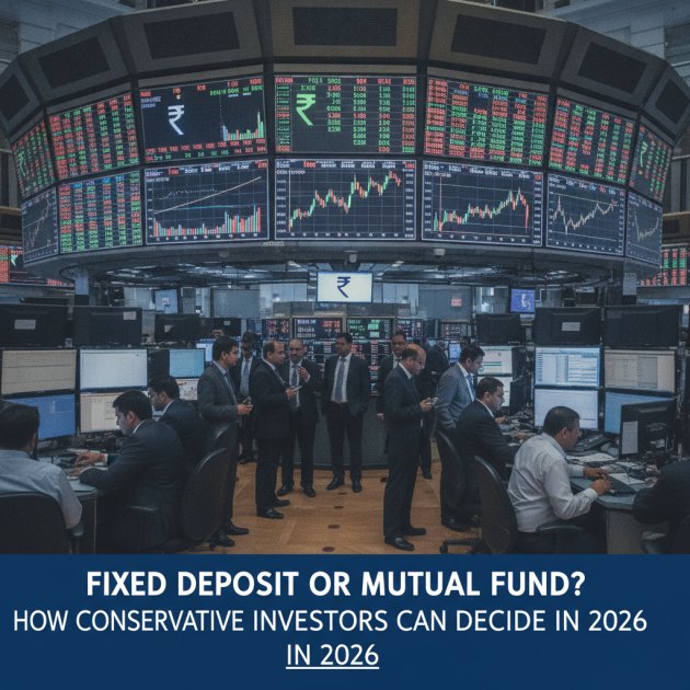 Fixed Deposit vs Mutual Fund: Conservative Investor Guide 2026 — Finance &amp; Money — Trend Duniya