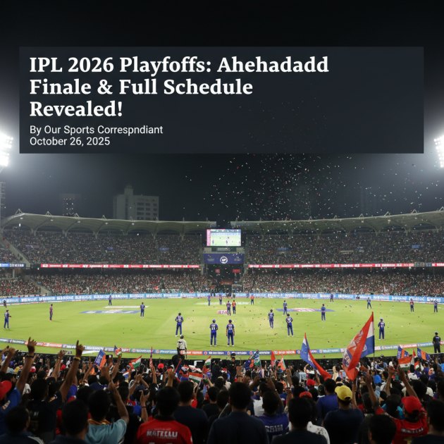 IPL 2026 Schedule: अहमदाबाद फाइनल, प्लेऑफ की पूरी जानकारी! — Cricket/IPL — Trend Duniya