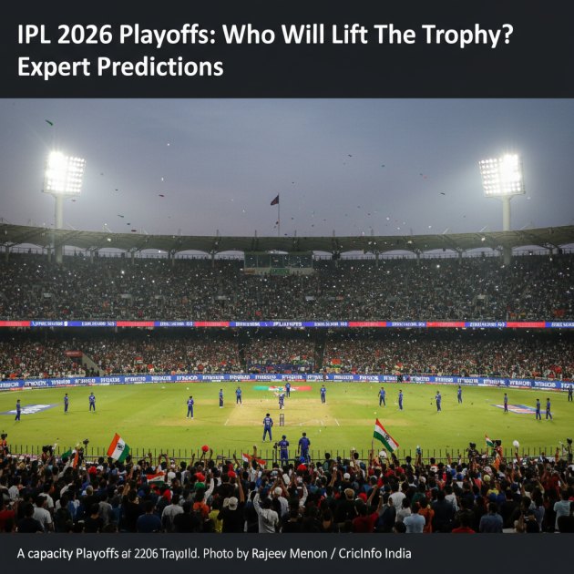 IPL 2026 प्लेऑफ़ का महासंग्राम: कौन जीतेगा खिताब? विशेषज्ञों की राय — Cricket/IPL — Trend Duniya