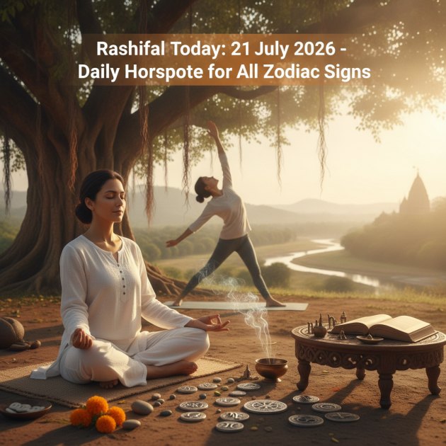 आज का राशिफल 21 July 2026 — सभी 12 राशियों का सम्पूर्ण भविष्यफल — Rashifal &amp; Astrology — Trend Duniya