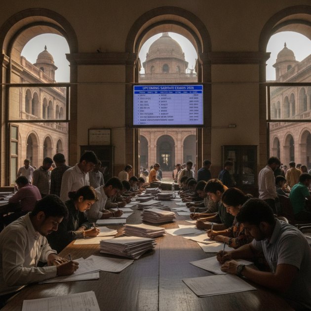 सरकारी परीक्षाएँ 2026: सरकारी नौकरी की पूरी सूची — Jobs — Trend Duniya