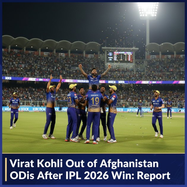 Virat Kohli Out of Afghanistan ODIs? What IPL 2026 Win Means — Cricket &amp; Sports — Trend Duniya